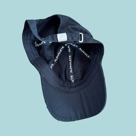 Alphalete Black Ball Cap – One Size - Picture 2 of 3